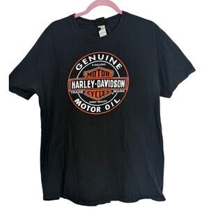 Harley Davidson Genuine Motor Oil York PA Biker Tee